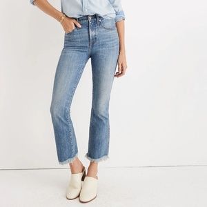 Madewell Cali Demi-Boot Jeans in Comfort Stretch: Eco Edition Size 25 Petite